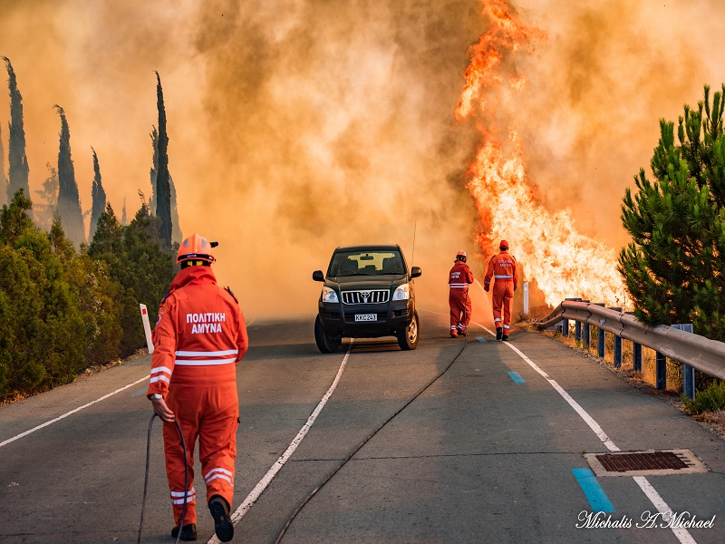 Πυρκαγιές Λεμεσού 2019 (Φώτο Μιχαήλ Α. Μιχαήλ)