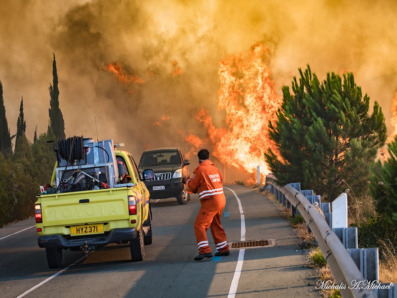 Πυρκαγιές Λεμεσού 2019 (Φώτο Μιχαήλ Α. Μιχαήλ)