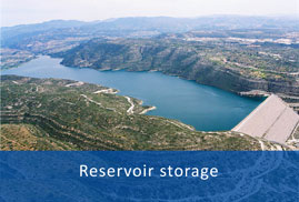 Reservoir storage